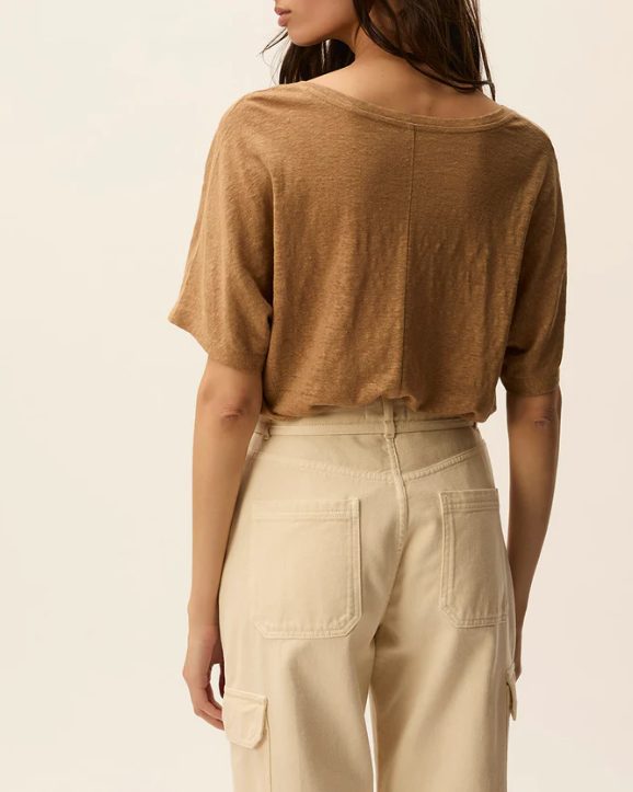 T-SHIRT HANINA TABAC ~ DES PETITS HAUTS